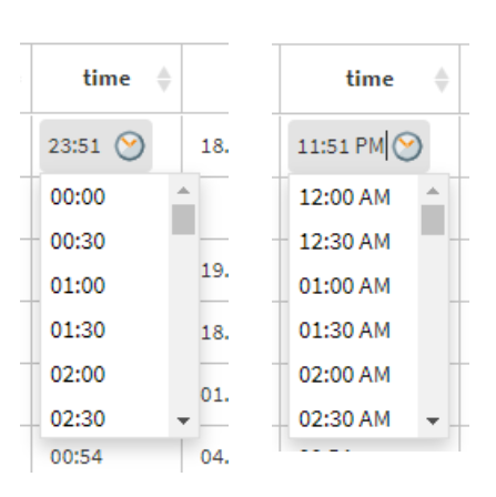 Field Types in Table Form Controls 8