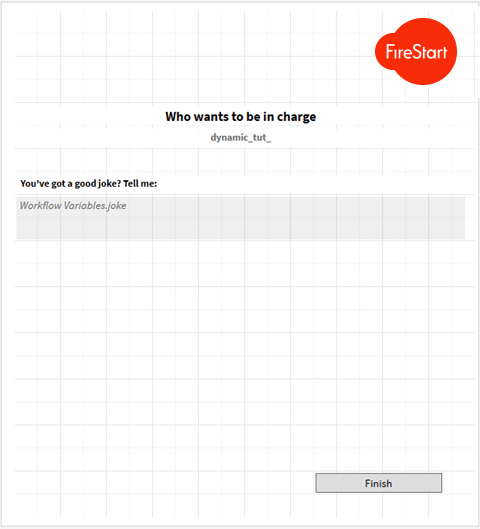 Assign a User in Charge FireStart Help